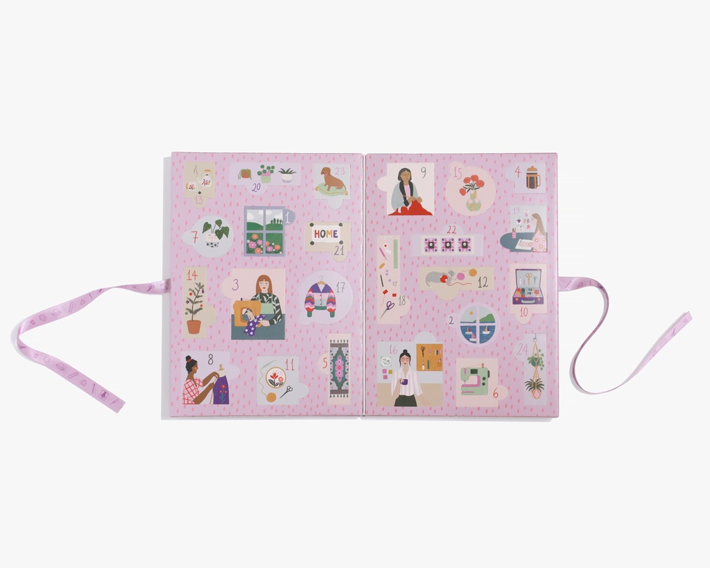 KATM Advent Calendar Sue Spargo Folk Art Quilts